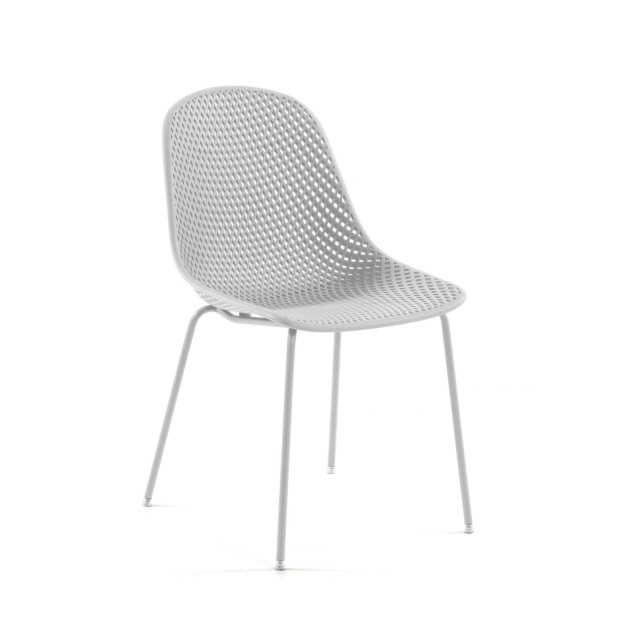 Silla Quinby blanco  - Kave Home