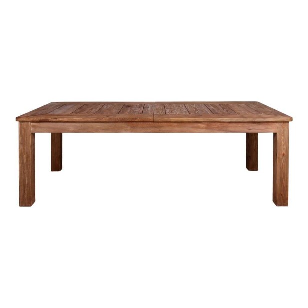 Mesa Extensible ORTEGA 224/304 x 105 cm, Madera Reciclada. Vackart