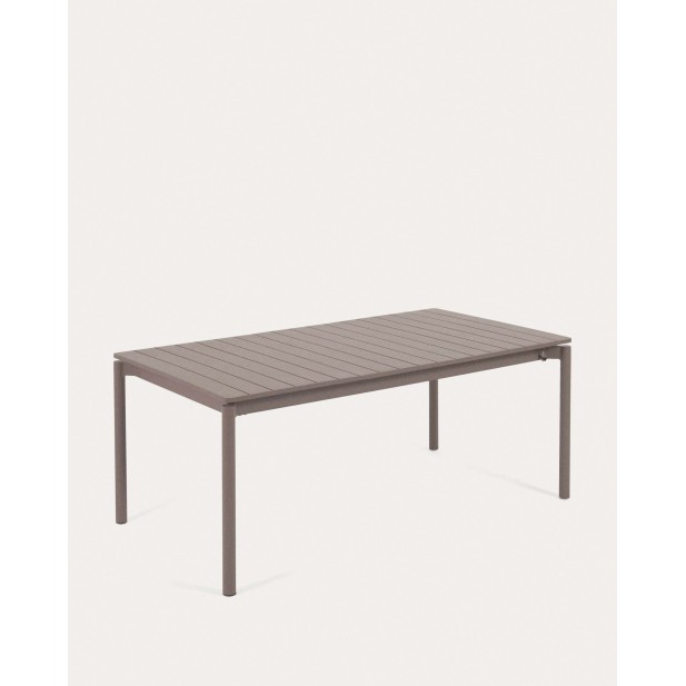 Mesa ext. exterior Zaltana, aluminio 180 (240)x100 cm - Kave CC6031R10