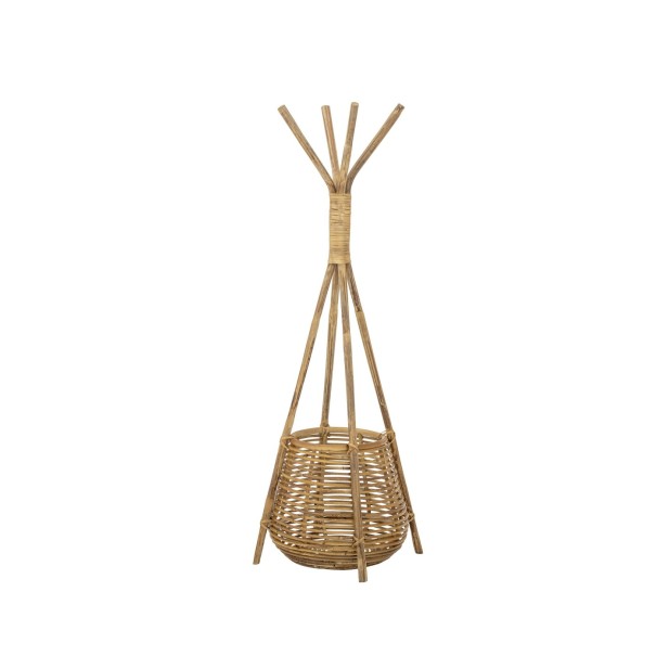 Salerno Coat Rack, Nature, Rattan - Bloomingville