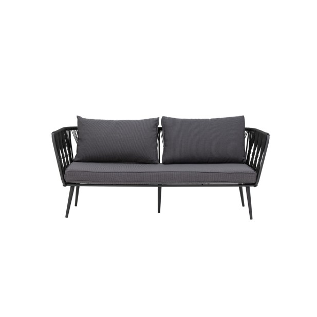 Pavone Sofa, Black, Metal - Bloomingville