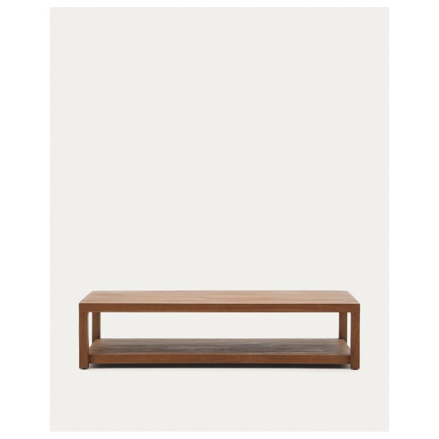 Mesa de centro Sashi de madera maciza de teca 150 x 70 cm - Kave Home