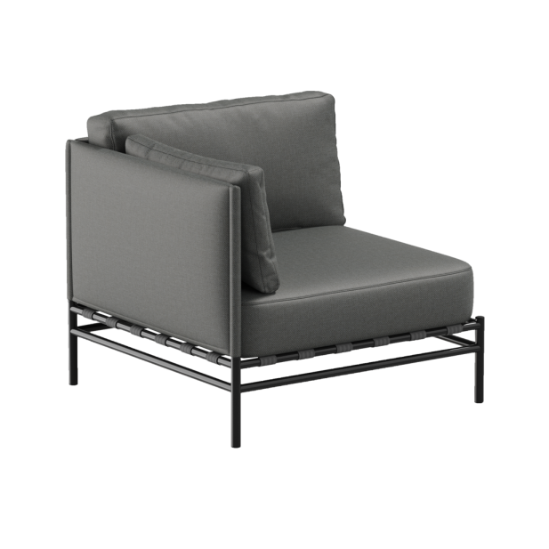 "DANDY" END MODULE -  DARK GRAY - Sit Sit