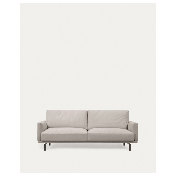 Sofá Galene 3 plazas beige 214 cm - Kave Home