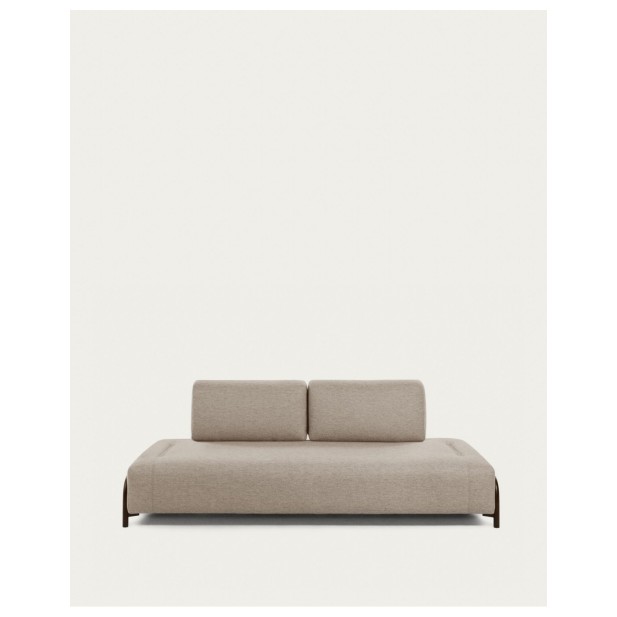 Módulo Compo 3 plazas beige 232 cm - Kave Home