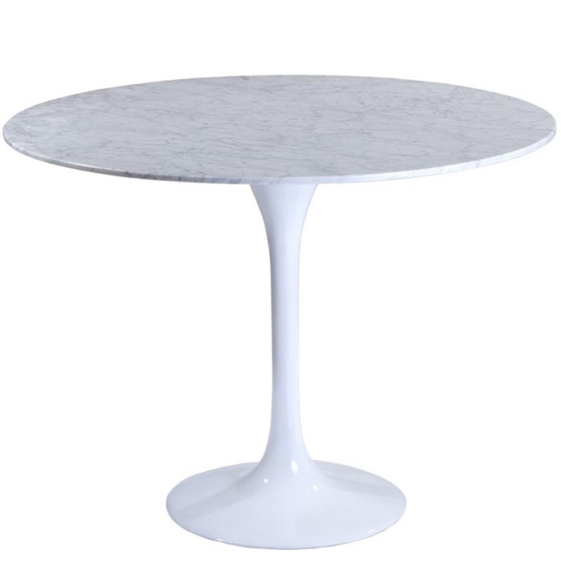 Mesa Saarinen Tulip 120cm Redonda Marmól, Inspiración